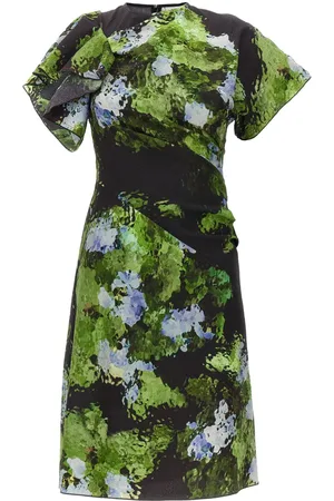 Victoria Beckham Kjole med blomstertryk