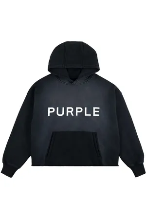 Purple Brand Wordmark hættetrøje