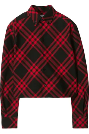 Burberry Ternet cropped skjorte