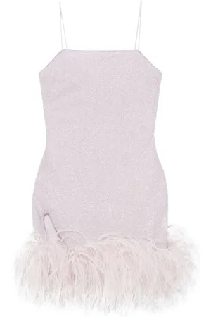 Oseree Kort Plumage kjole
