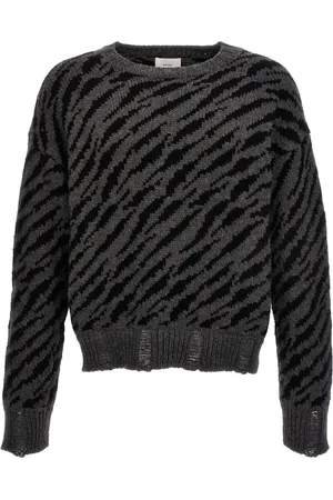 Rhude Sweater med zebratryk
