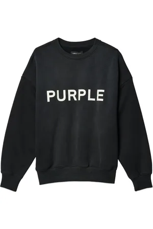 Purple Brand Sweatshirt med logotryk