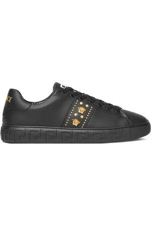 VERSACE Greca sneakers med nitter