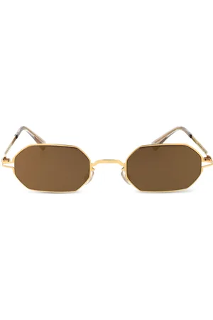 MYKITA Solbriller med geometrisk stel og tonet glas