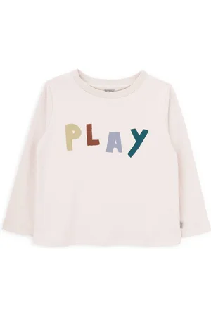 KNOT T-shirt med Play tryk