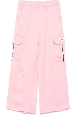 Palm Angels Cargobukser i satin