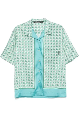 Palm Angels Skjorte med monogramtryk