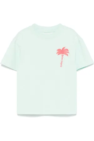 Palm Angels T-shirt med palmetryk
