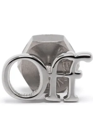 OFF-WHITE ørering med logo