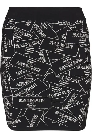 Balmain Nederdel i jacquard-mønster