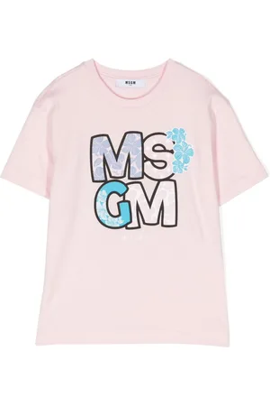 Msgm T-shirt med logotryk