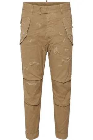 Dsquared2 Bukser med lige ben og slitageeffekt