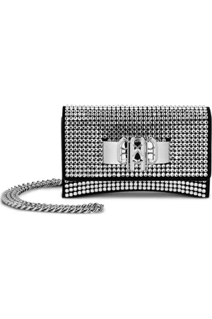 Philipp Plein Lille skuldertaske med krystaller
