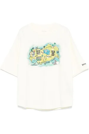 Palm Angels T-shirt med korttryk