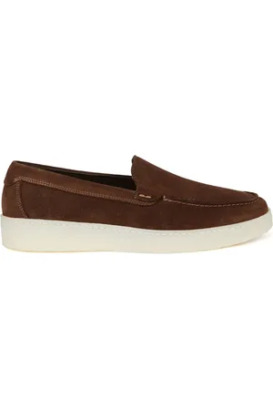 Boggi Milano Loafers i ruskind