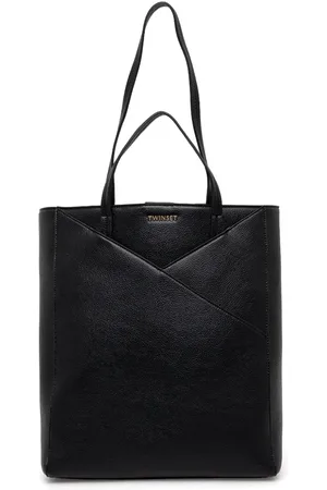 Twin-Set Tote med bogstav-logo