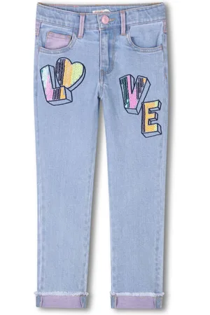 Billieblush Jeans med love-broderi
