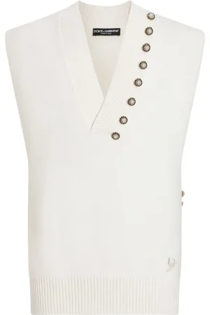 Dolce & Gabbana Vest med krystaludsmykninger