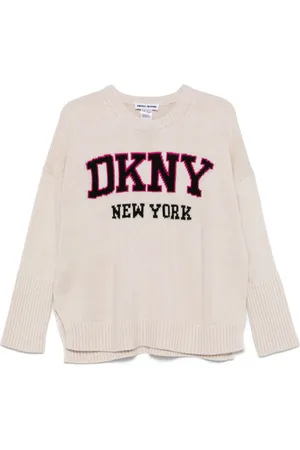 DKNY Sweater med varsity-logo
