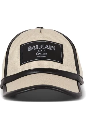 Balmain Kasket i kanvas med logomærke