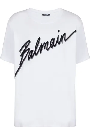 Balmain T-shirt med logotryk