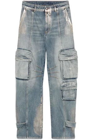 Palm Angels Behandlede cargo-jeans