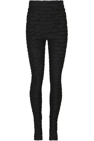 Balmain Leggings med monogram-jacquard