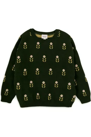 KNOT Blomstret sweater