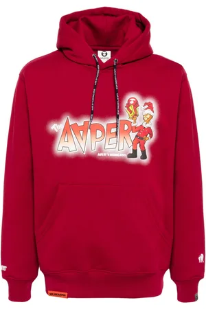 A Bathing Ape Hættetrøje med grafisk tryk