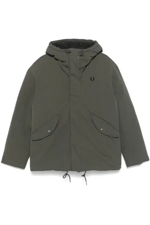 Fred Perry Dynejakke med lynlås