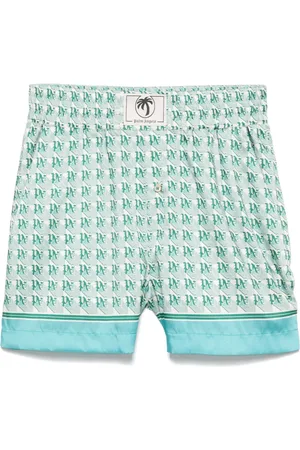 Palm Angels Shorts med monogram-tryk