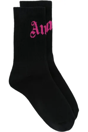 Palm Angels Strømper med intarsia-logo