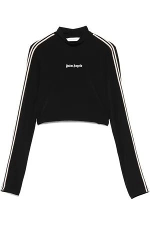 Palm Angels T-shirt med logobroderi