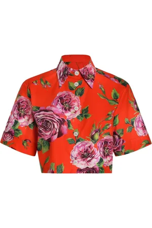 Dolce & Gabbana Blomstret skjorte