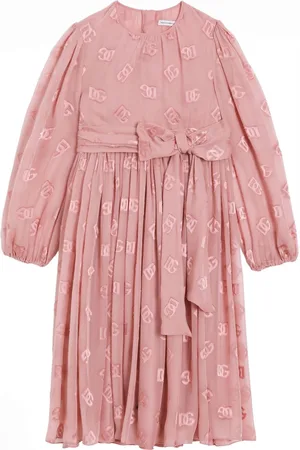 Dolce & Gabbana Kjole med logo-udsmykning