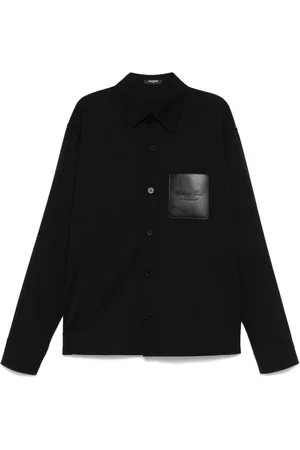 Balmain Skjorte med præget logo