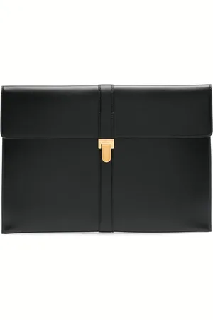 The Row Clutch i læder