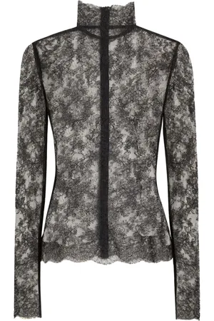 Dolce & Gabbana Top med Chantilly-blonde