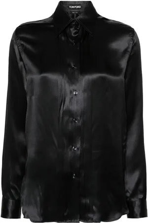 Tom Ford Skjorte i silkesatin
