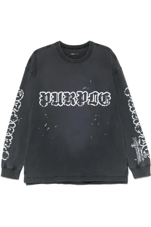 Purple Brand T-shirt med logotryk