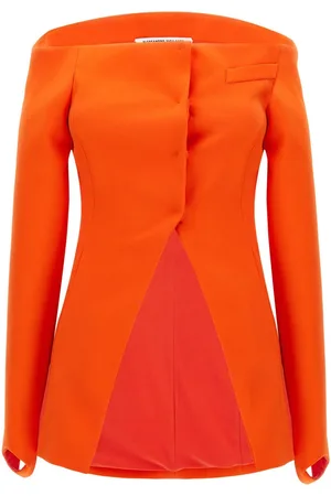 ALESSANDRO VIGILANTE Blazer med off-shoulder-snit
