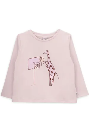 KNOT T-shirt med giraf