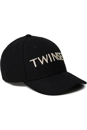 Twin-Set Kasket med broderet logo
