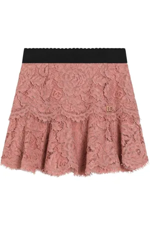 Dolce & Gabbana Kort blondenederdel