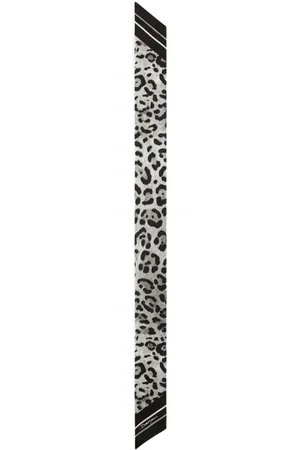 Dolce & Gabbana Tørklæde med leopardtryk