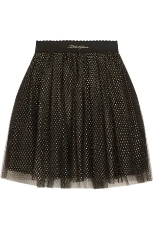 Dolce & Gabbana Nederdel med krystal-udsmykninger