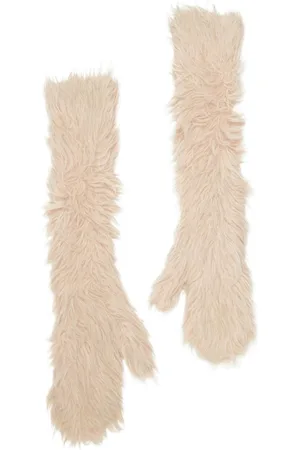 Acne Studios Lammeskinds-handsker