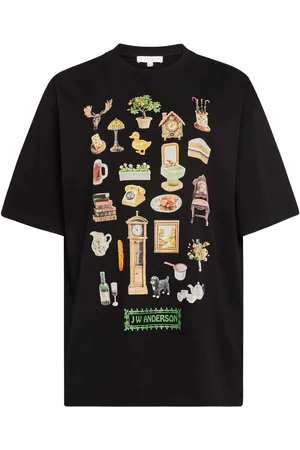 J.W.Anderson T-shirt med Diorama-tryk