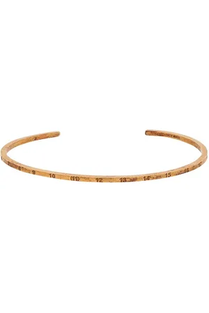 Maison Margiela Cuff-armbånd med indgraveret nummer