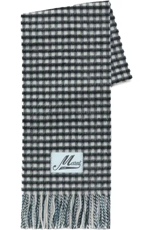 Marni Gingham-ternet tørklæde